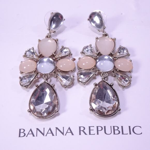 Banana Republic Women's Regalia and Cabochon Earrings set of 2 PCS NWT 98 - Picture 5 of 6